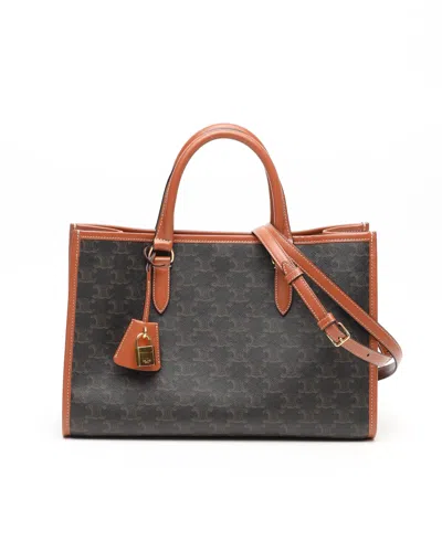 Celine Céline Horizontal Cabas Triomphe Tote Bag