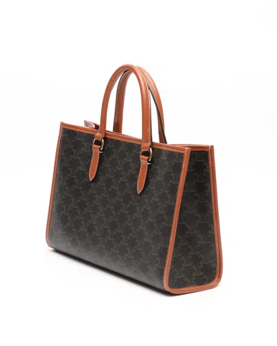 Celine Céline Horizontal Cabas Triomphe Tote Bag
