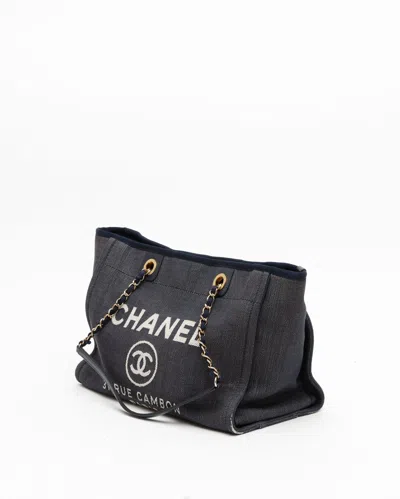 Pre-owned Chanel Deauville Pm Tote Bag