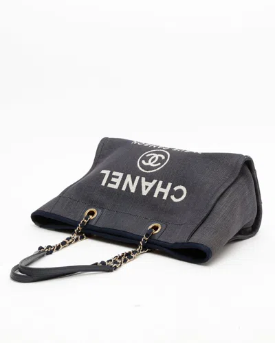Pre-owned Chanel Deauville Pm Tote Bag