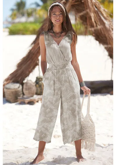 Lascana Women's Mixed Print Jumpsuit