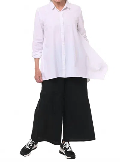 Tulip Clothing Avalon Button Down Shirt In White