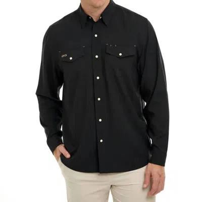 Gameguard Caviar Stockyard Long Sleeve Shirt In Black