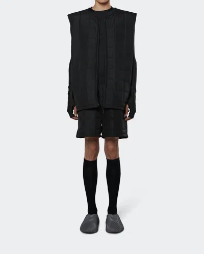 Rains Unisex Versatile Liner Vest In Black