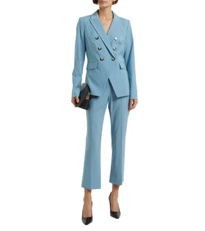 Veronica Beard Arte Pant In Sea Glass In Blue