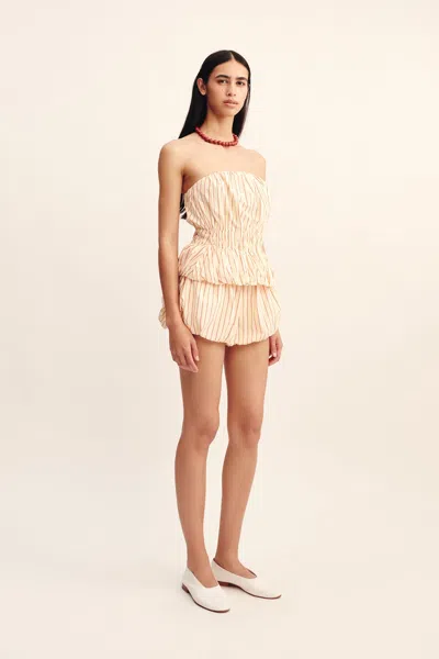 The Posse Aurelia Strapless Top