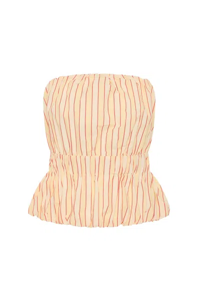 The Posse Aurelia Strapless Top