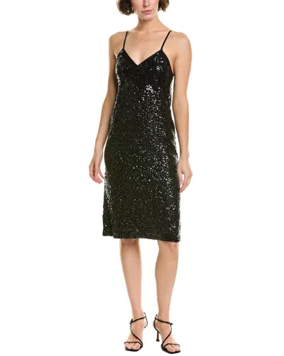 Michael Kors Collection Sequin Silk Slip Dress