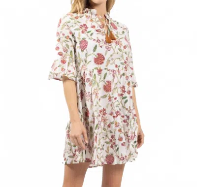 Jude Connally Maria Mini Dress In Wildflower Field In Multi