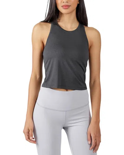 Yogalicious Jersey Crop Tank In Black