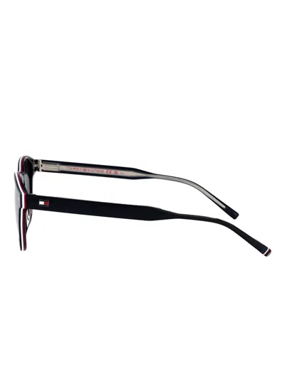 Tommy Hilfiger Square-frame Sunglasses In Black