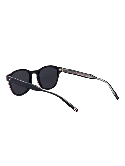 Tommy Hilfiger Square-frame Sunglasses In Black