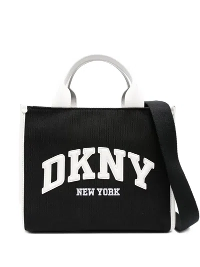 Dkny Medium Hadlee Logo-embroidered Tote Bag
