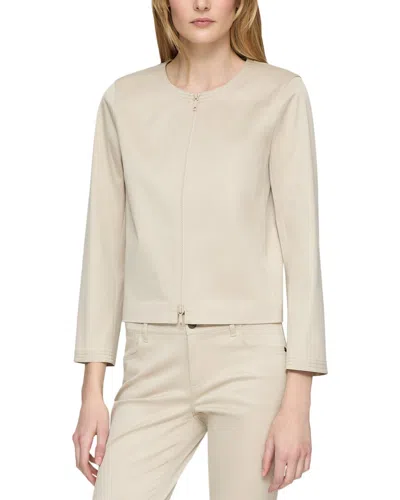 Lafayette 148 New York Griffith Jacket In Neutral
