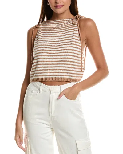 Free People Claire Tank In Gray