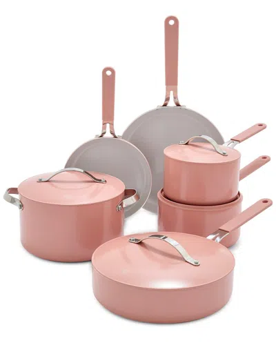 Greenlife Dream 10pc Cookware Set In Pink