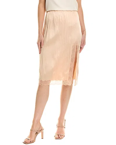 Michael Kors Collection Charm Mini Skirt In Neutral