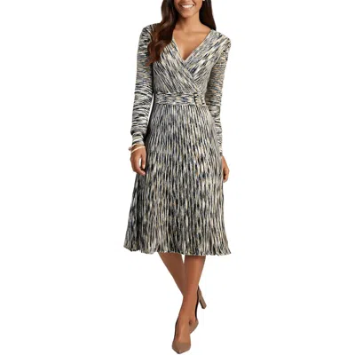 Signature By Robbie Bee Womens Buckle Knit Sweaterdress