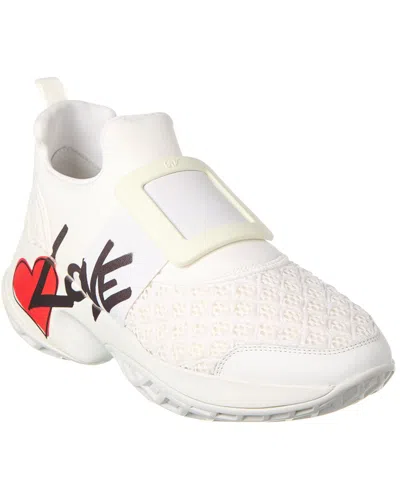 Roger Vivier Neoprene & Lace Sneaker