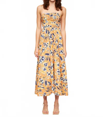 A.l.c Tate Dress In Golden Poppy Multi In Multi