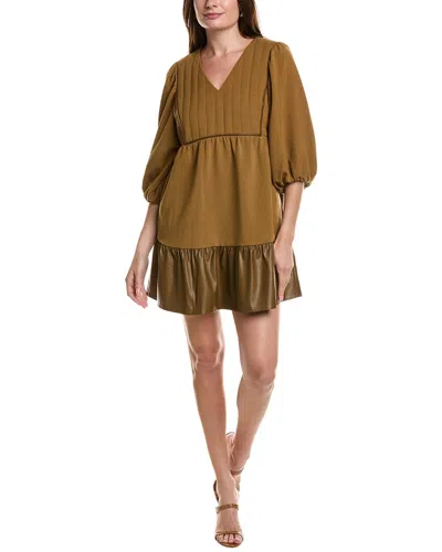Crosby By Mollie Burch Addison Mini Dress In Brown