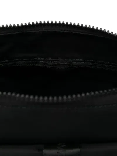 Apc A.p.c. Black Fabric Trek Crossbody Bag In Black