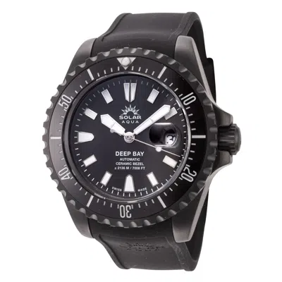 Solar Aqua Men's Deep Bay 45mm Watch