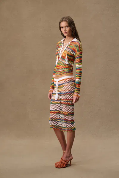 Eliou For Fwrd Galera Skirt In Multi