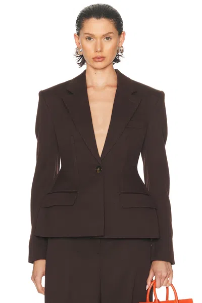 Stella Mccartney Twill Tailoring Molded Jacket