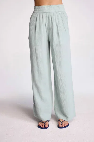 Sundays Ciara Pants In Surf Blue In Gray