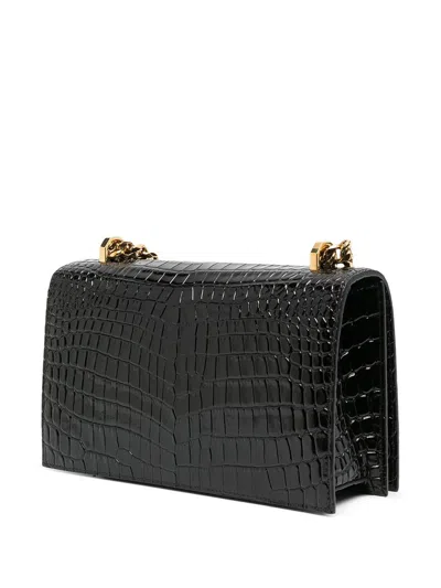 Alexander Mcqueen Alexander Mc Queen Jewelled Satchel Mini Leather Crossbody Bag