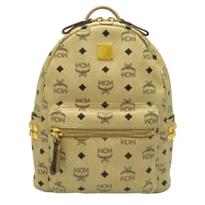 Pre-owned Mcm Leather Backpack ()