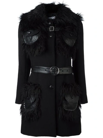Jeremy Scott Fur Collar Coat