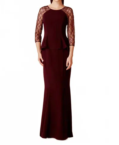 Alexander By Daymor Mermaid Evening Gown In Sapphire