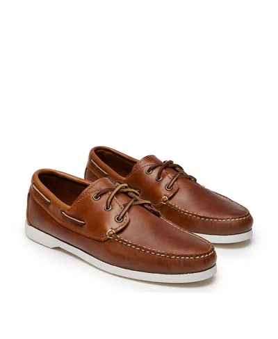 Quoddy Head Boat Shoe In Brown