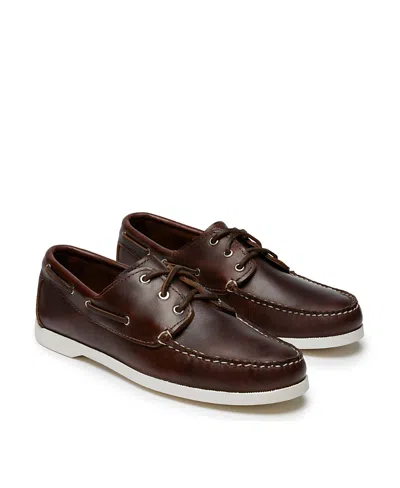 Quoddy Head Boat Shoe In Brown