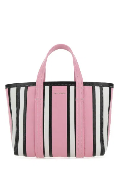 Balenciaga Women's Multicolor Leather Small Barbes Shopping Bag | 6714042100m Color 5960
