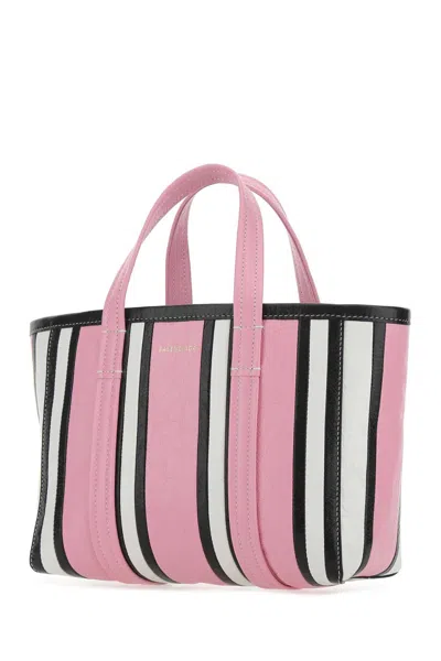 Balenciaga Women's Multicolor Leather Small Barbes Shopping Bag | 6714042100m Color 5960
