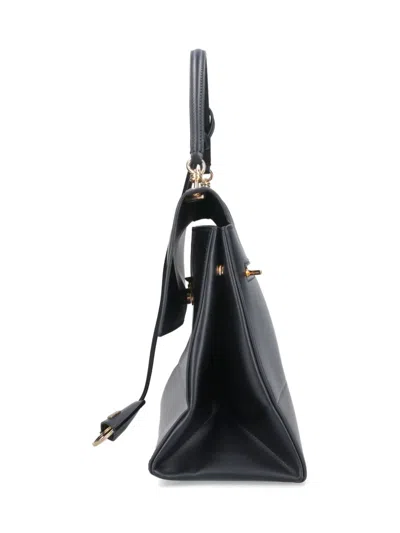 Balenciaga Structured Top Handle Tote Bag