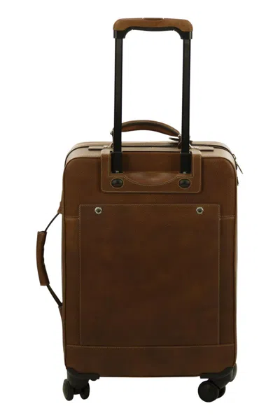Brunello Cucinelli Calfskin Trolley With Grain