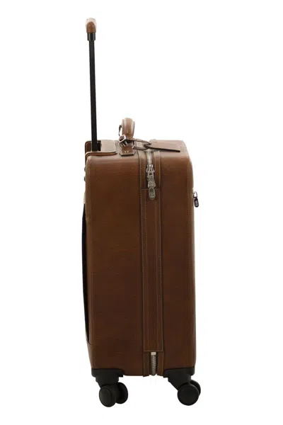 Brunello Cucinelli Calfskin Trolley With Grain
