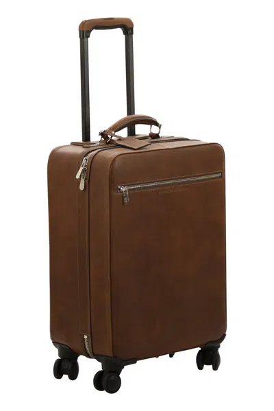 Brunello Cucinelli Calfskin Trolley With Grain