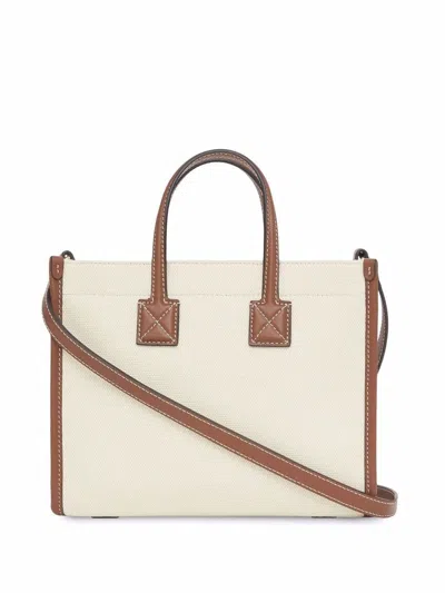 Burberry Freya Mini Canvas Tote Bag