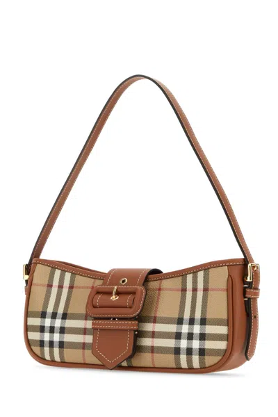 Burberry Printed Canvas Sling Shoulder Bag
