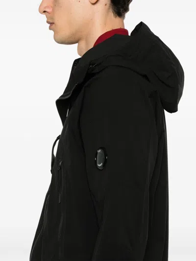 C.p. Company C.p.company Pro-tek Hooded Jacket In Black