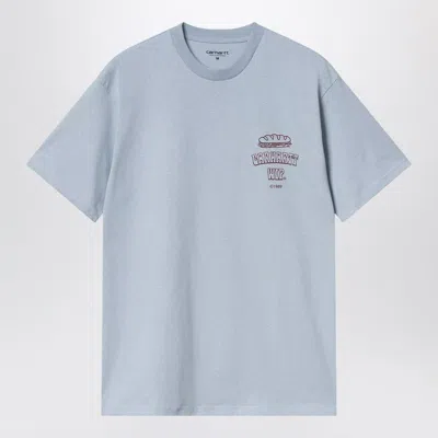 Carhartt Work In Progress Sandwich Organic Cotton Graphic T-shirt In Blue