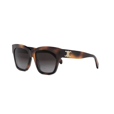 Celine Triomphe Square Acetate Sunglasses