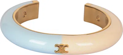 Celine Open Design Bracelet In Neutral