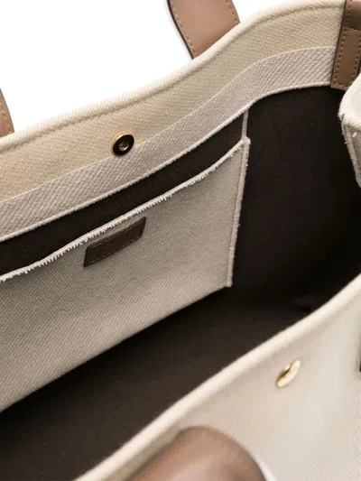 Chloé Multicolor Canvas Chloã© Carry Shopping Bag