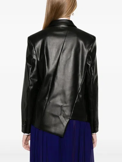 Comme Des Garçons Long-sleeved Casual Jacket In Black